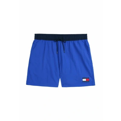 Image de Tommy Hilfiger Slip de Bain Homme Medium Drawstring avec Cordon Serrage, Bleu (Wedge Blue), S