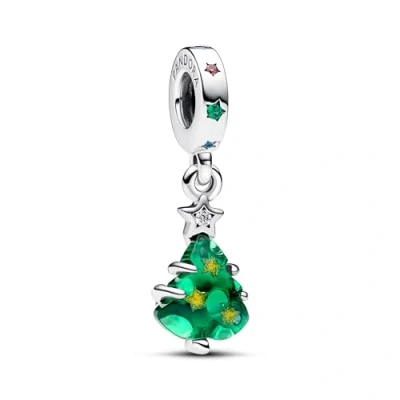 Image de Pandora Moments Femmes Charm Vert/Argent 792983C01