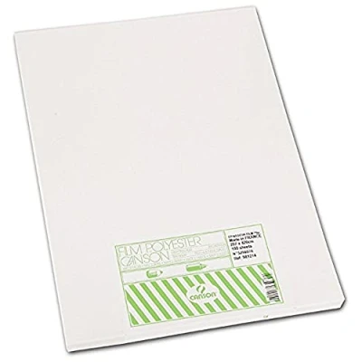 Image de Canson Film Polyester Papier à dessin A3 29,7 x 42 cm Translucide Lot de 100