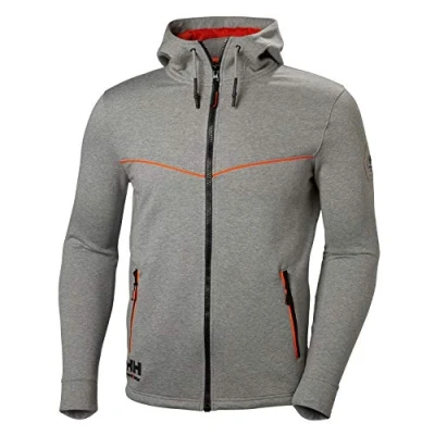 Image de Helly Hansen Chelsea Evolution Hood Color: 930 Grey Melange Talla: M