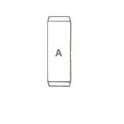 Image de Guide de soupape Standard METELLI 01 2484