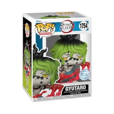 Image de Funko Pop ! Figurine Gyutaro Demon Slayer en Vinyle, Multicolore