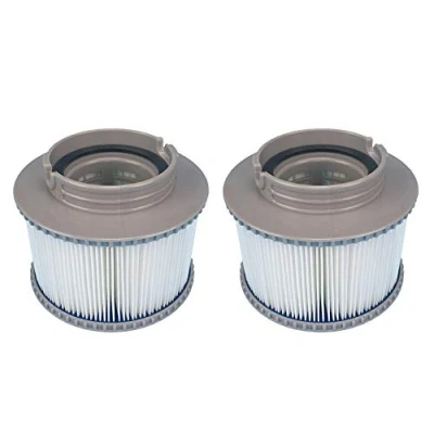 Image de YanBan Pack de 2 filtres Rechange pour MSPA FD2089, Pompe à Cartouche filtrante Tous Les spas actuels