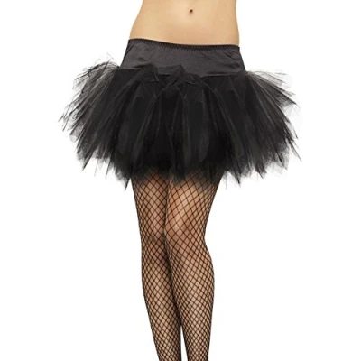 Image de Smiffys Tutu à volants, noir
