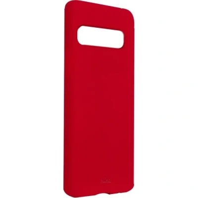 Image de Coque semi rigide rouge Icon Puro pour Samsung Galaxy S10 G973 Neuf