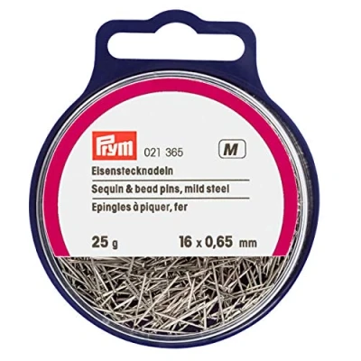 Image de Prym Aiguilles à épingle en fer Argenté 0,65 x 16 mm