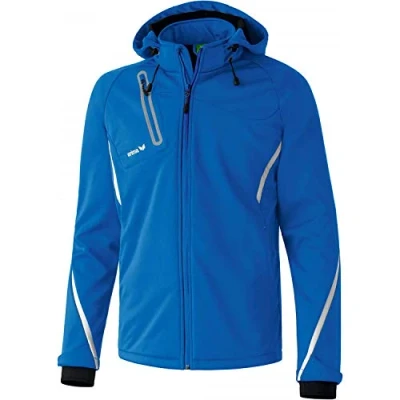 Image de Erima Basic Fonction Veste Softshell Enfant, New Royal/Blanc, 140