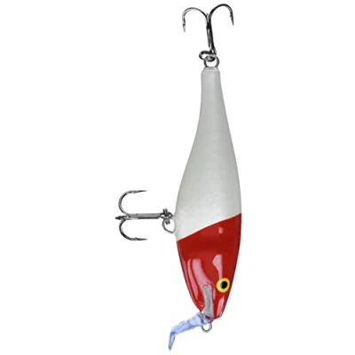 Image de Rapala Leurre de Pêche Super Shad Rap Matériel avec Corps en Balsa d&#039;Eau Douce Profondeur Nage 1,5 à 2,7m 14cm / 45g Fabriqué Estonie Red Head