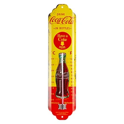 Image de Nostalgic art 80311 coca cola in bottles thermomètre