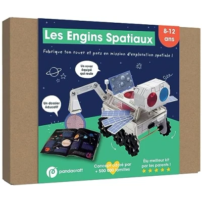 Image de Les engins spatiaux kit ludo éducatif 8 12 ans: Fabrique un rover spatial et pars en mission sur Mars !