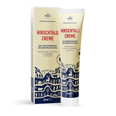Image de Crème au suif de cerf 60ml traditionnelle pour les mains et pieds prévenir la formation d&#039;ampoules callosités en cas d&#039;utilisation intensive