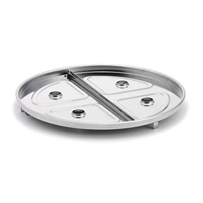 Image de LotusGrill Bac d&#039;allumage XXL en Acier Inoxydable pour Barbecue de Table