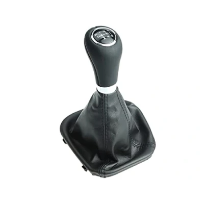 Image de Do!LED Pommeau de levier vitesse + soufflet cadre 6 vitesses compatible avec Classe C : W203 S203 (2004 2007 seulement Facelift, CLK W209 2008) Facelift !