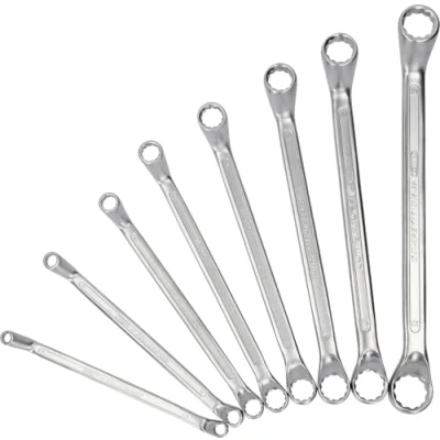Image de KS Tools 512.0218 COMPETITION Doppel Ringschlüssel Satz Jeu de clés à œil doubles 8 pièces