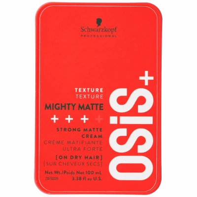 Image de Schwarzkopf Crème Osis+ Mighty Matte 100ml