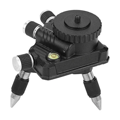 Image de Support de niveau laser, trépied standard en alliage d&#039;aluminium à 360 degrés avec filetage 1/4 &quot;pour règle mesure laser