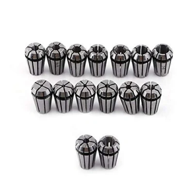 Image de 【𝐏â𝐪𝐮𝐞𝐬】 Ensemble de pinces à ressort 15 pièces ER11 pour machine gravure CNC et outil tour fraisage/modèle: