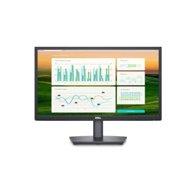 Image de Dell E2222HS 21.5&quot; Full HD (1920x1080) Écran PC, 60Hz, VA, 5ms, Réglage en Hauteur, Haut parleurs intégrés, DisplayPort, HDMI, VGA, Garantie 3 ans, Noir