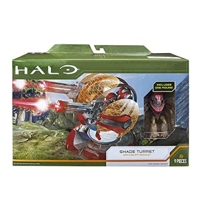 Image de Halo The Spartan Collection 10,2 cm Tourelle d&#039;ombrage /w Grunt Assault