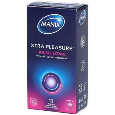 Image de Manix Xtra Pleasure Double Extase Boîte de 12
