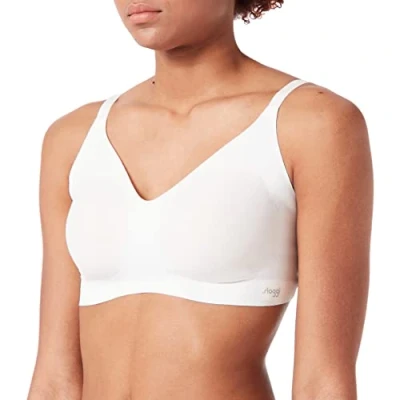 Image de Sloggi Zero Microfibre 2.0 H Bralette Femme, Angora, XS