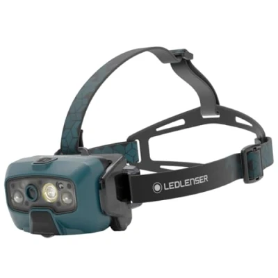 Image de Ledlenser HF8R Signature lampe frontale rechargeable, 2 000 lm, jusqu&#039;à 90 heures d&#039;autonomie, 8 modes, lumière LED rouge, verte, bleue, mise au point réglable, étanche, pour camping,