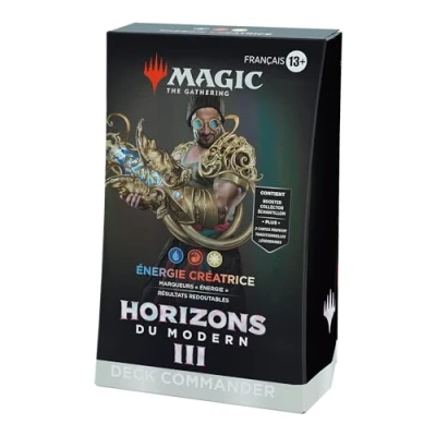 Image de Magic: The Gathering Deck Commander Horizons du Modern 3 Énergie créatrice (Version Française)