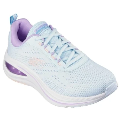 Image de Skechers Femme Diffusé AIR Meta AIRED Out, Maille Bleu Clair Multi Trim, 37.5 EU