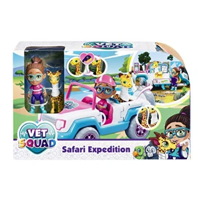 Image de Goliath Vet Squad Safari Expédition Bleu Figurines A partir de 4 ans