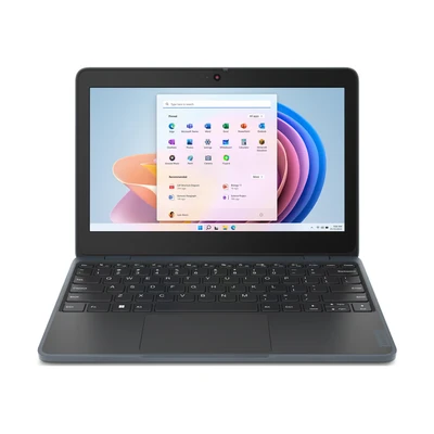 Image de Lenovo 100w Gen 4 Intel® N N100 Ordinateur portable 29,5 cm (11.6 ) HD Go LPDDR5 SDRAM 128 SSD Wi Fi 6 (802.11ax) Windows 11 Pro Anglais britannique Gris Neuf
