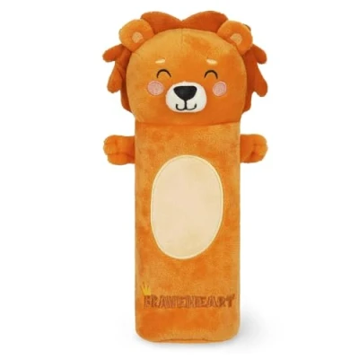 Image de LEGAMI Trousse Super Soft, Thème Lion, Etui Moelleux, Carton avec Dessin à colorier Inclus, 100% Polyester, Soft Pencil Case