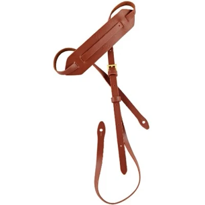 Image de Ortega OSM BR Sangle en cuir pour Mandoline Modèle standard Brun