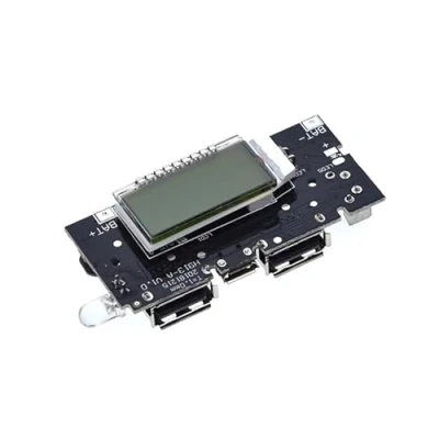 Image de Dual USB 5V 1A 2.1A Mobile Power Bank 18650 Battery Charger PCB Module LED LCD Solar Charging Board for Phone DIY AUOQKQUT