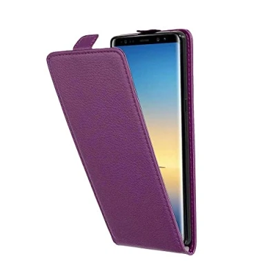 Image de cadorabo Coque pour Samsung Galaxy Note 8 en ORCHIDÉE Violets Housse Protection Style Flip Similicuir Structuré Etui Poche Folio Case Cover