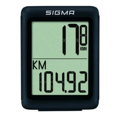 Image de SIGMA Sport BC 5.0 WR Ordinateur Filaire De Vélo avec Nombreuses Fonctions, pour Débutants, Utilisation Aisée Grandes Touches Et Affichage Bien Lisible, Noir