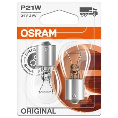 Image de OSRAM ORIGINAL LINE 7511 02B Ampoule, feu clignotant 24 21 P21W MERCEDES BENZ: T2/LN1 Сamion à Plateau/Сhâssis, ACTROS MP4, AROCS