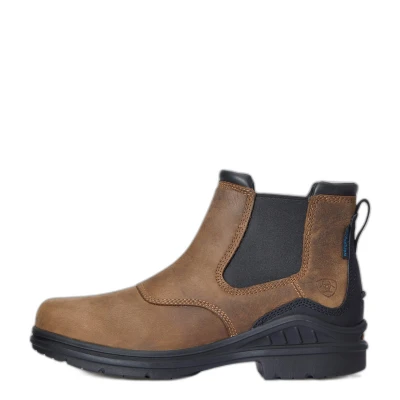 Image de Ariat Jodhpurs Bateau Barnyard Twin Gore II Waterproof Boot Hommes Brown 41,5