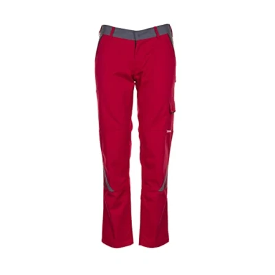 Image de Planam 2391036 Pantalon Taille 36 Rouge/Ardoise/Noir