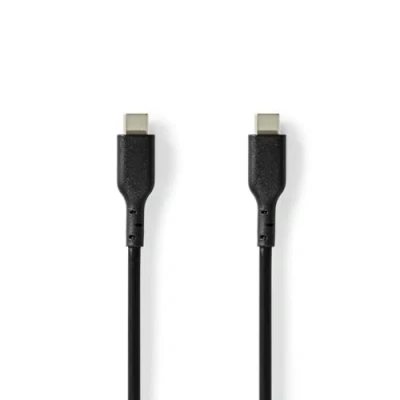 Image de Nedis CCGL60710BK20 câble USB 2.0 2 m C Noir Neuf
