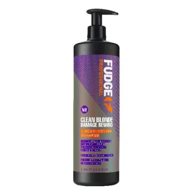 Image de Fudge Shampoing Soin Clean Blonde Correcteur de dommage violet