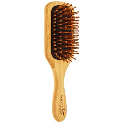 Image de Vamboo Brosse à cheveux antistatique en bambou 100 ml