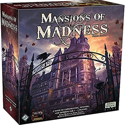 Image de Fantasy Flight Games, Mansions of Madness Second Edition, Board Game, Ages 14+, 1 5 Players, 120 180 Minute Playing Time
