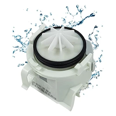 Image de Lichtblau Pompe de vidange 00611332 pour lave linge I compatible avec Bosch, Siemens, Neff, Constructa, Küpperbusch Copreci vaisselle BLP3 00/002 611332