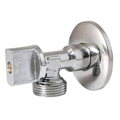 Image de MONTSERRAT Lot de 2 robinets pour lave linge (1/2&quot; x 3/4&quot;)