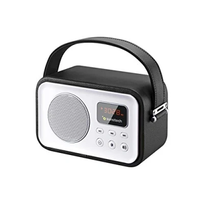 Image de Sunstech RPBT450BK Radio Bluetooth rétro Noir