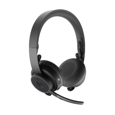 Image de Logitech Zone Plus Casque Sans fil Arceau Bureau/Centre d&#039;appels Bluetooth Graphite Neuf