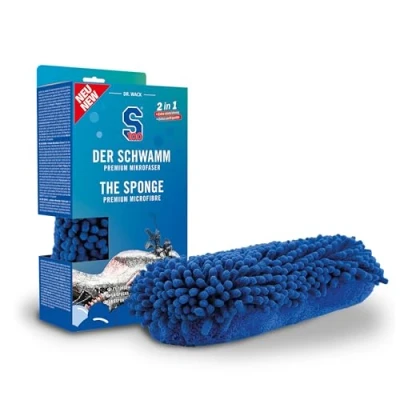 Image de Dr. Wack Éponge S100 Microfibre de qualité supérieure Robuste avec 2 côtés différents Forte Absorption Nettoyage Voiture