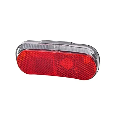 Image de Fischer Pêcheurs Adultes Dynamo Lampe arrière de Porte Bagages LED feu Position, Rouge, One Size