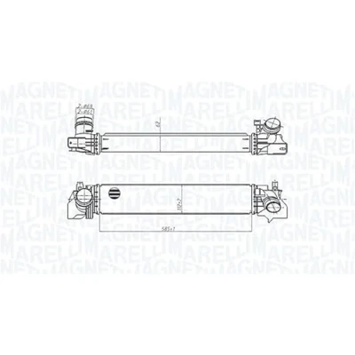 Image de MAGNETI MARELLI 351319205540 Intercooler MINI: 3/5 portes
