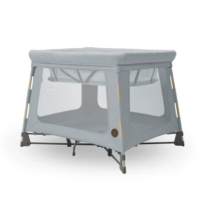 Image de Maxi Cosi Swift 3 en 1 Lit Parapluie Bebe, 0 Ans et Demi, jusqu&#039;à 15 kg, de Voyage léger, Matelas 2 1, Ultra Pliage Seconde, Sac Voyage, Eco Care, Beyond Grey